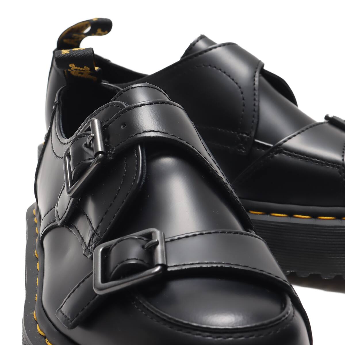 Dr.Martens QUAD CREEPERS SIDNEY DBL MONK BLACK 20FW-I（ドクター