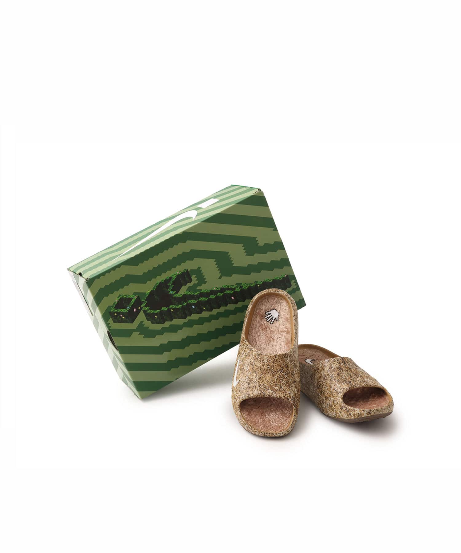 NIKE REACTX REJUVEN8 SLIDE QS WHEAT/SAIL-GUM DARK BROWN（ナイキ