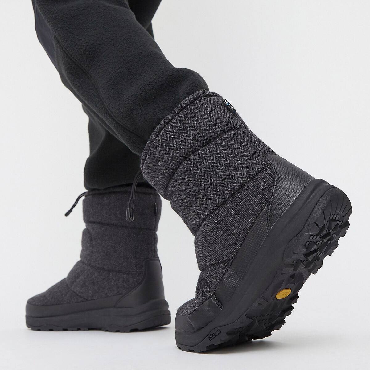 THE NORTH FACE NUPTSE BOOTIE WP VII ウールブラック×TNFブラック