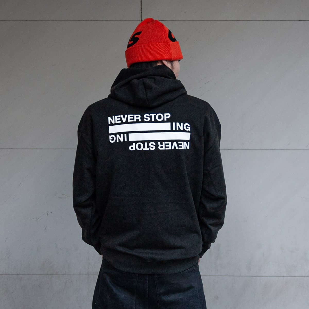 THE NORTH FACE NEVER STOP ING Hoodie ブラック（ザ・ノース