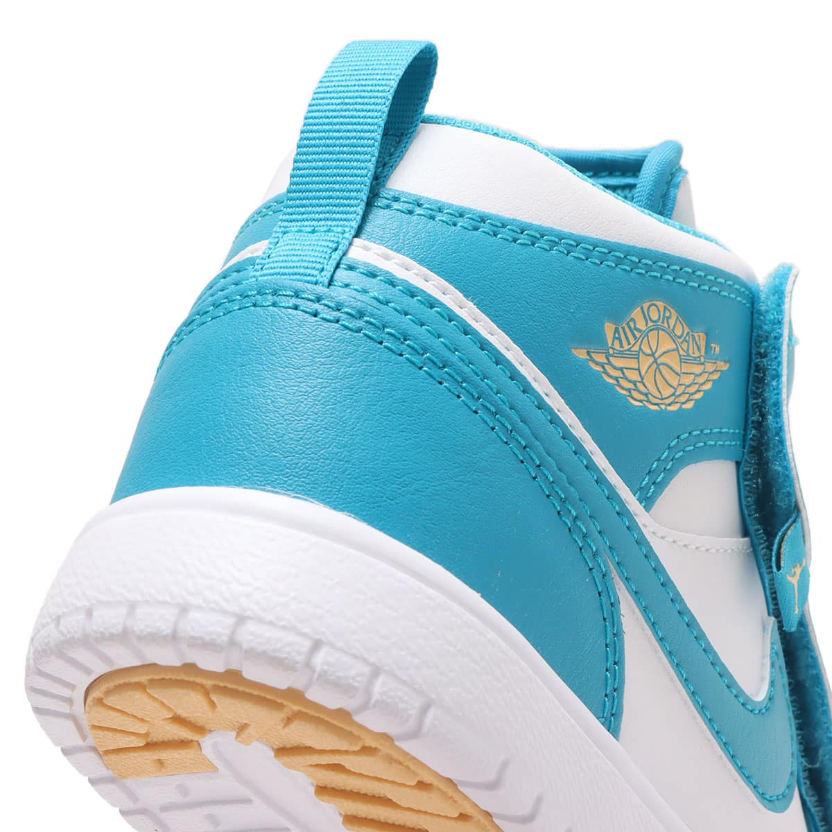 JORDAN BRAND JORDAN 1 MID ALT PS AQUATONE/CELESTIAL GOLD-WHITE