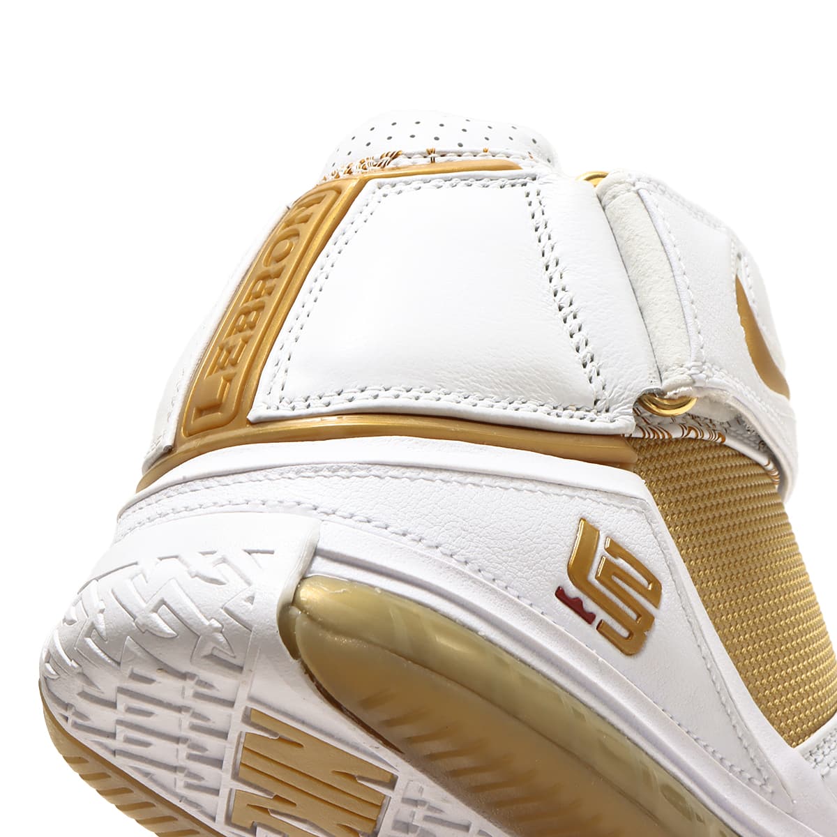 NIKE ZOOM LEBRON II WHITE/METALLIC GOLD-VARSITY CRIMSON 22FA-S