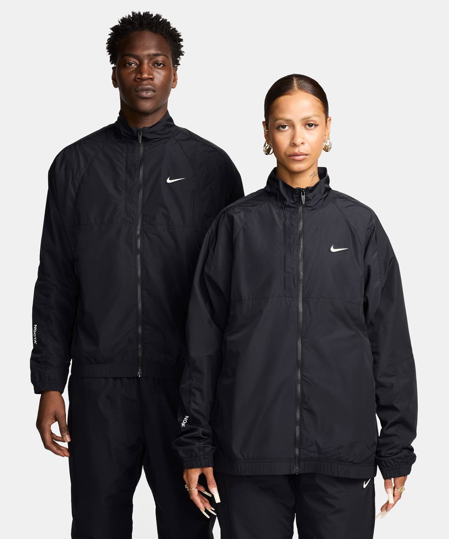 NIKE AS M NRG NOCTA CS TRK JKT WVN BLACK/BLACK/WHITE（ナイキ NRG