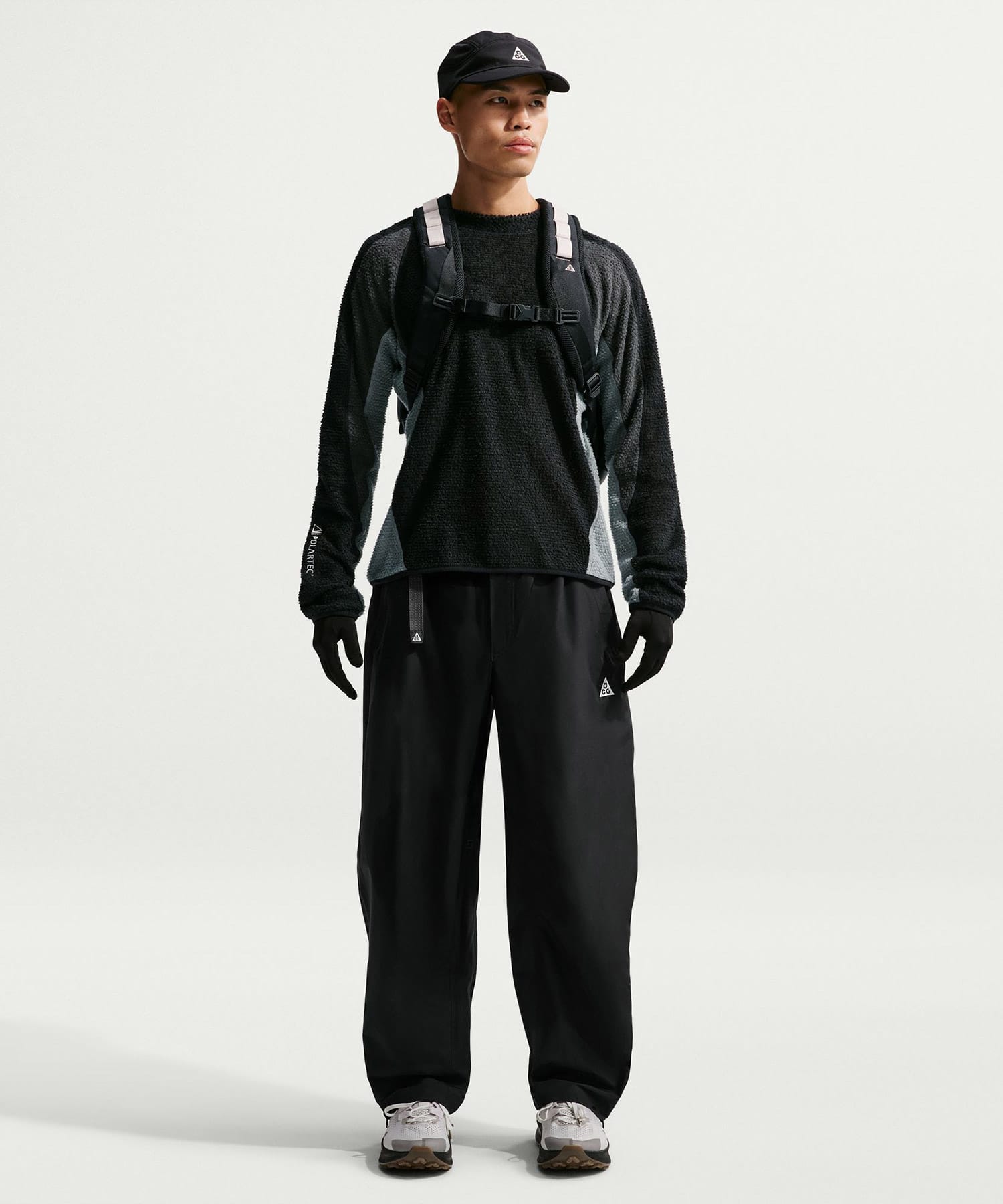 NIKE AS U ACG WOLF LICHEN CAPS CREW BLACK（ナイキ ACG WOLF LICHEN