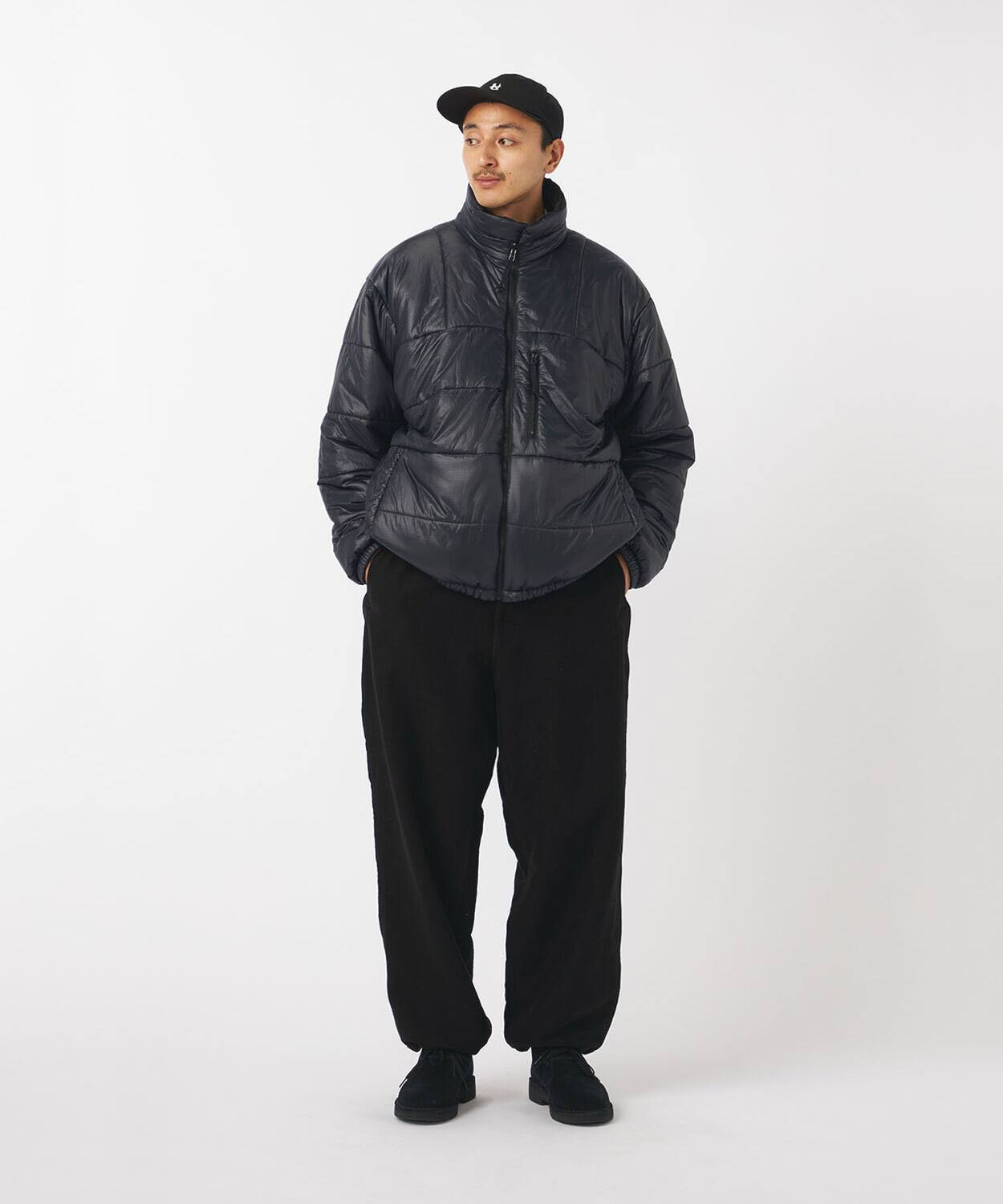nanamica Reversible Insulation Jacket Black（ナナミカ リバーシブル