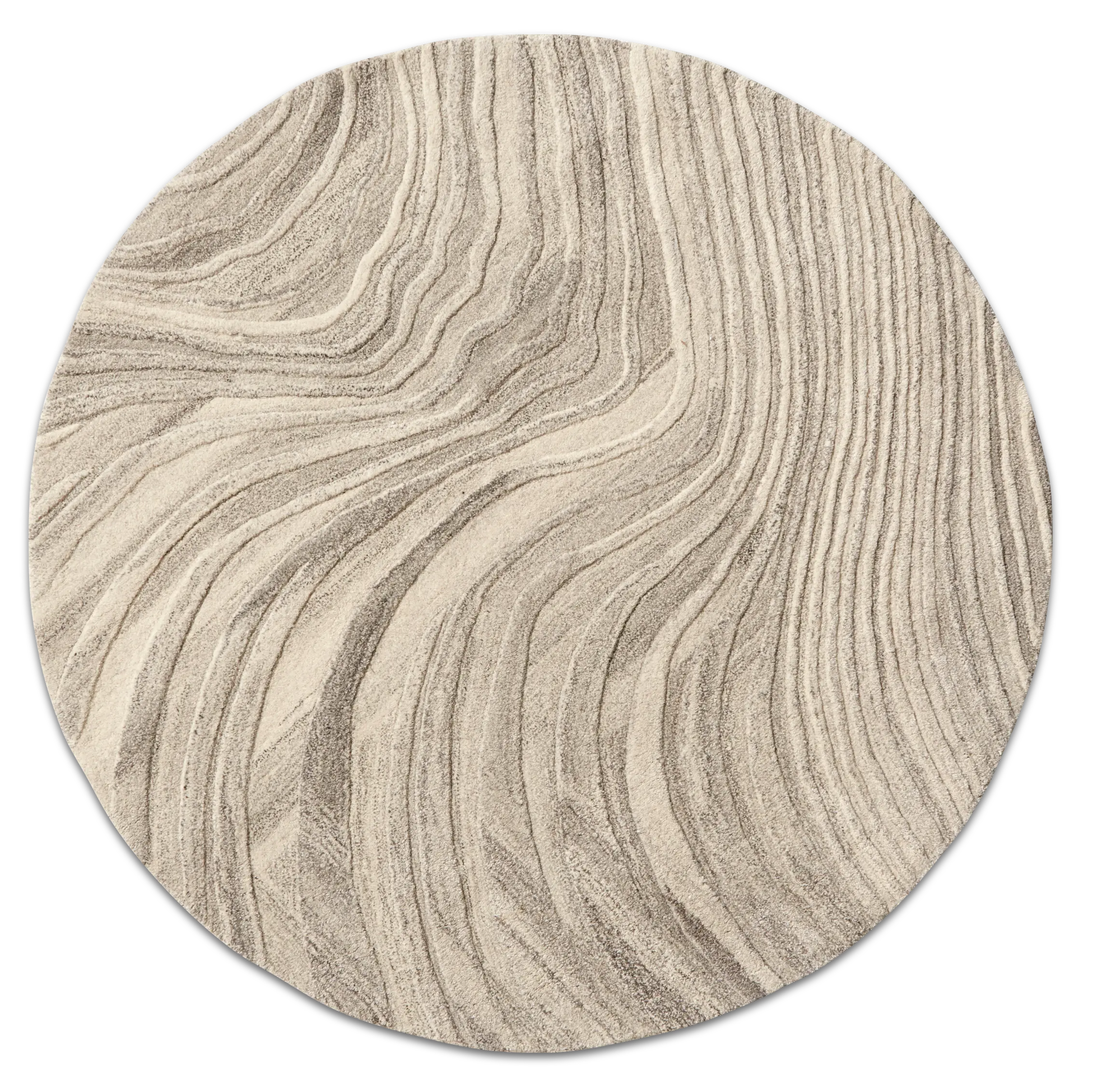 Furrow rug | Round rug | Furrow | Urd Moll Gundermann | BoConcept