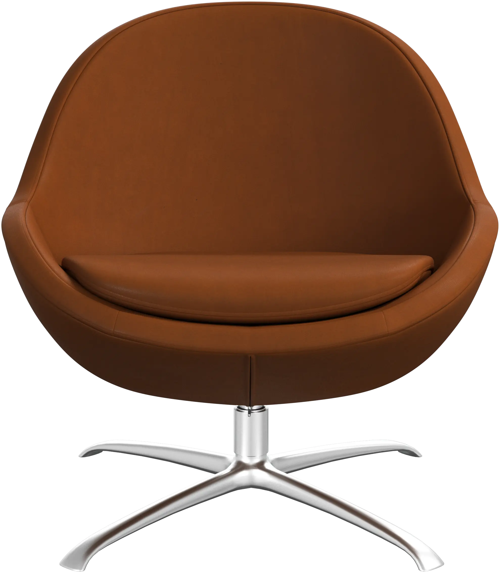 ボーコンセプト ブラウンレザーチェア BoConcept デザイナーズチェア