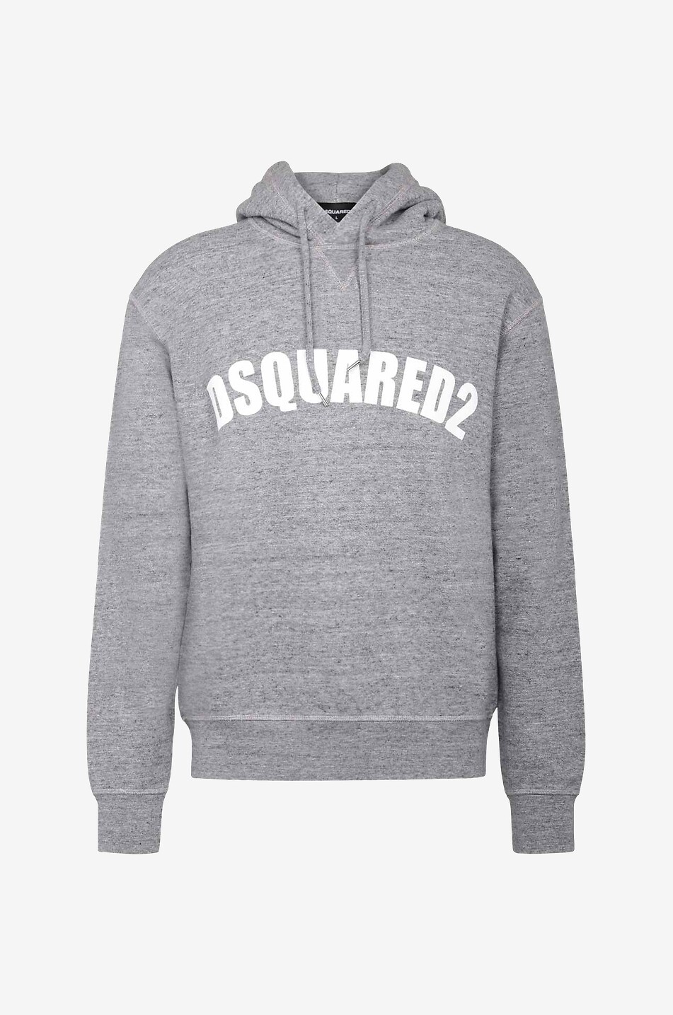 Dsquared 2 Cool Fit hooded cotton sweatshirt - DSQUARED2 - GREY