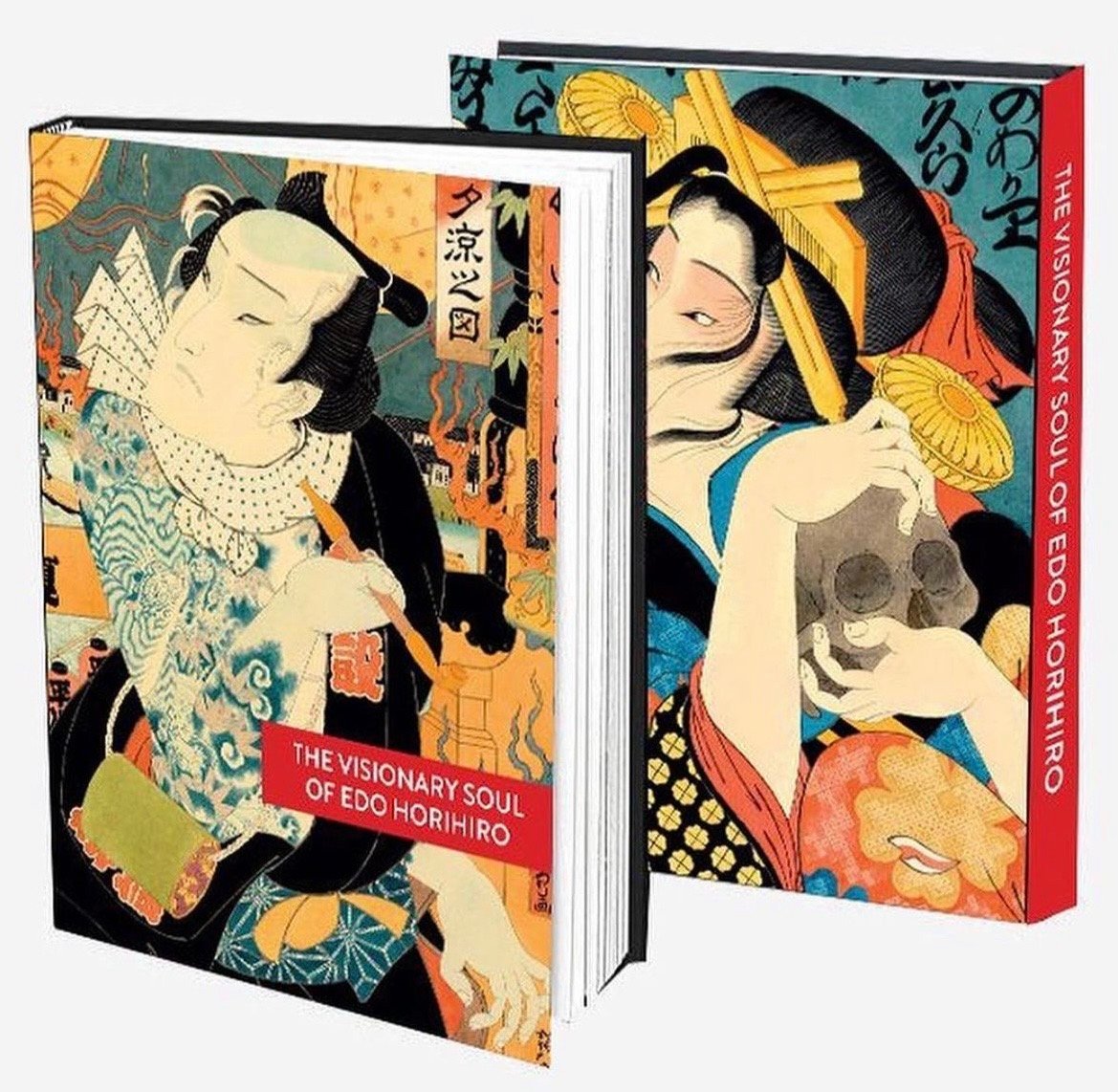 THE VISONARY SOUL OF EDO HORIHIRO with signature and handprint 100