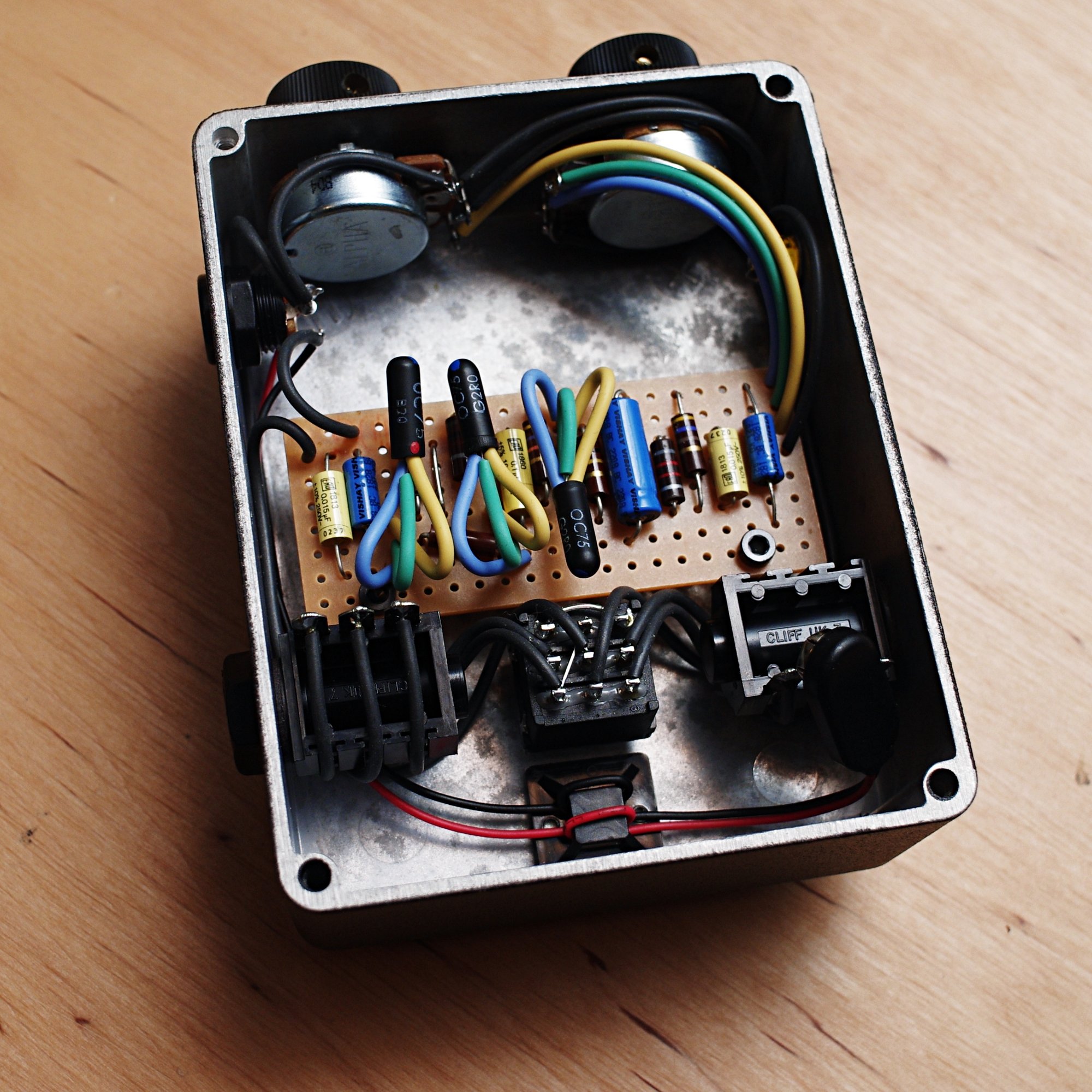 Tone Bender MKII ハンドメイドクローン ゲルマニウムファズ