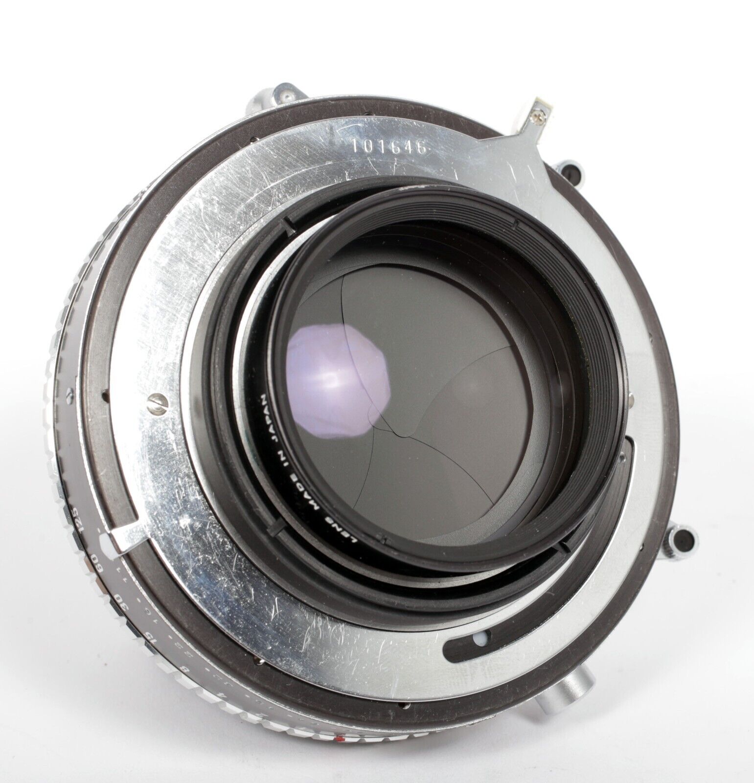 Nikon Nikkor Q 450mm F9 lens in Copal #3 shutter #8563 | CatLABS