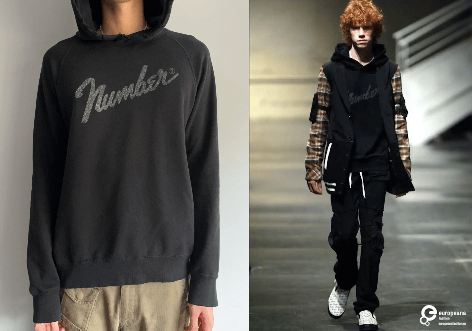 ナンバーナイン フェザーガウン 05 Number (N)ine