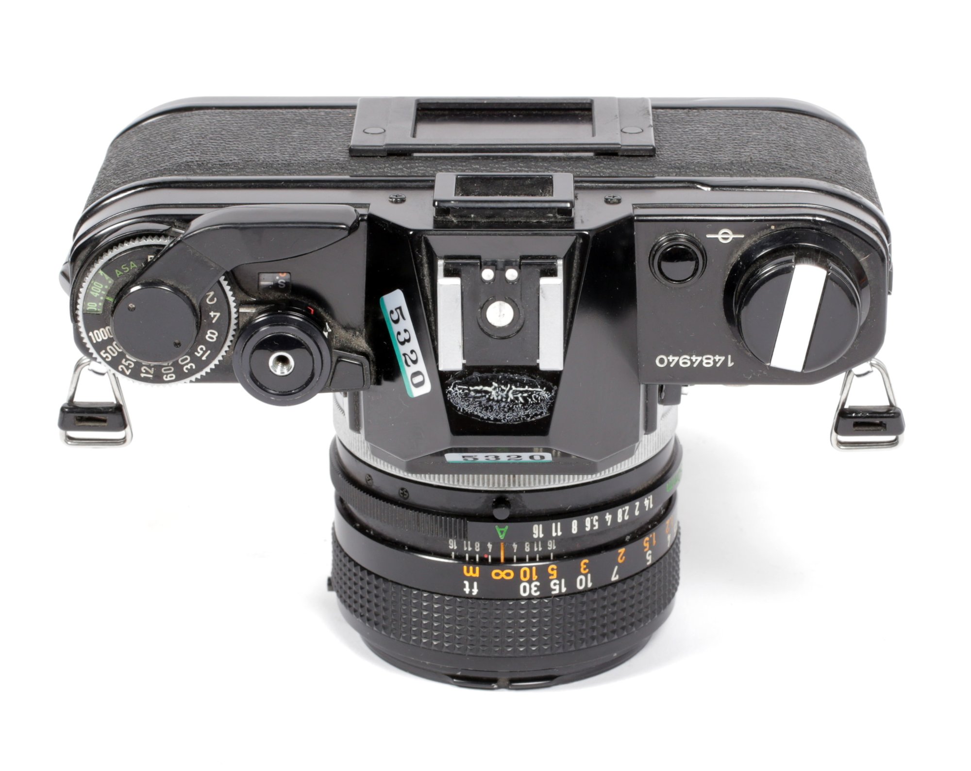 BLACK CANON AE-1 35mm SLR Film Camera with 50mm F1.4 Lens | CatLABS