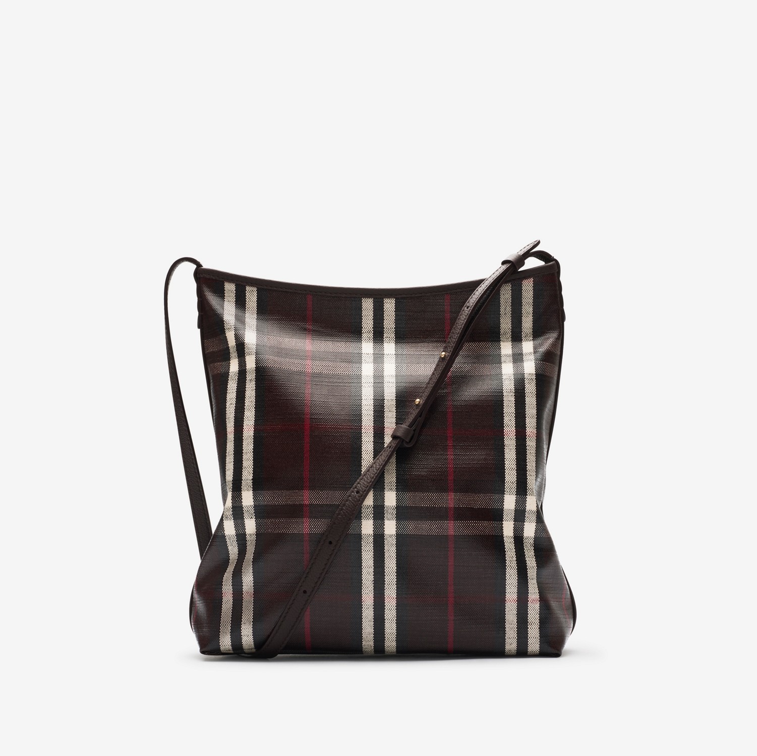 スモール ハイランド ショルダーバッグ (マホガニーレッド