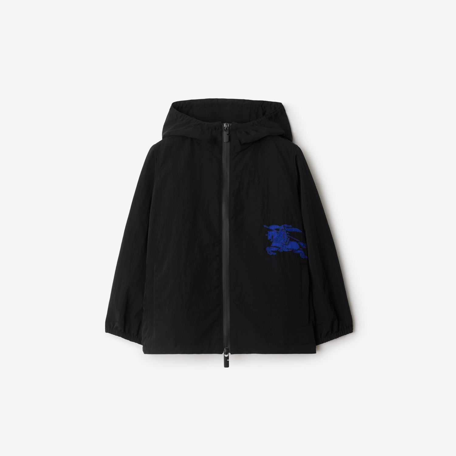 EKD ナイロン フーデッドジャケット (ブラック) | Burberry®公式サイト