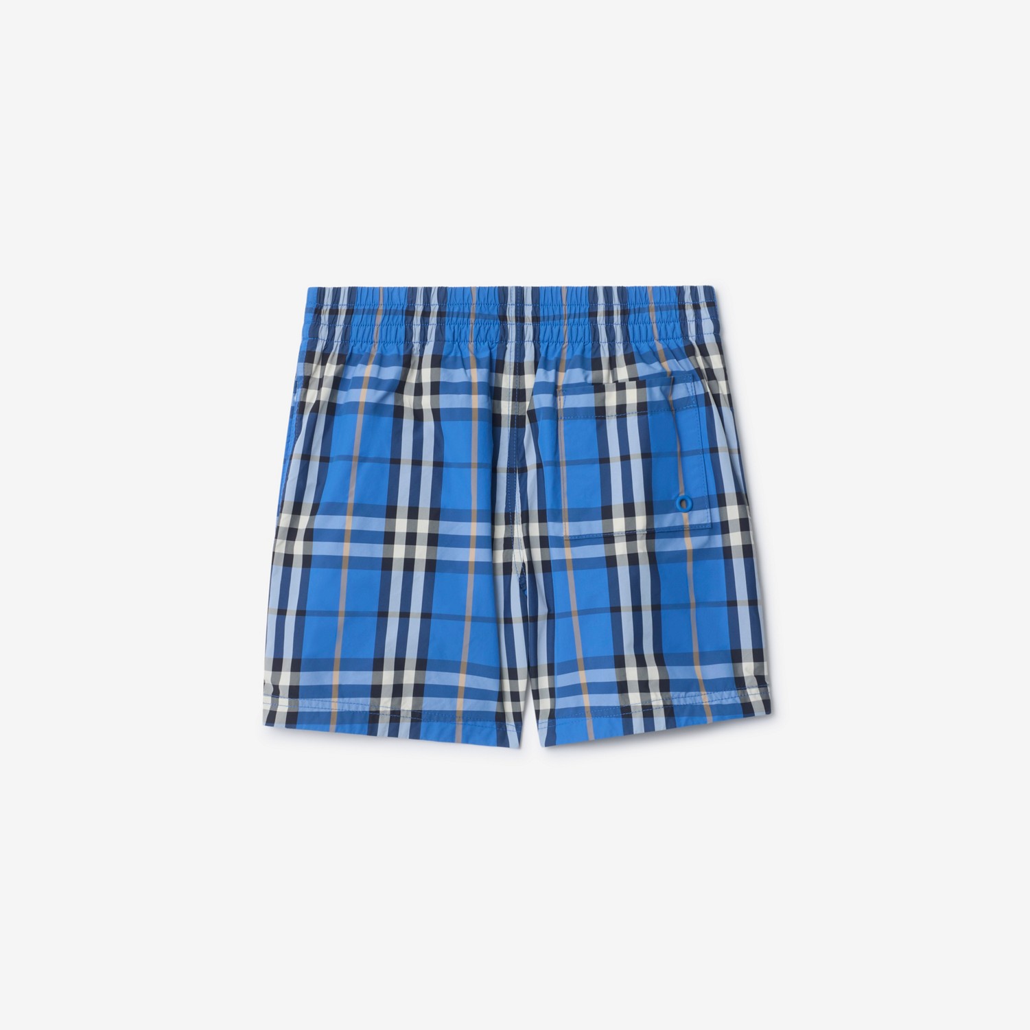 チェック スイムショーツ (ヒヤシンスブルー) | Burberry®公式サイト
