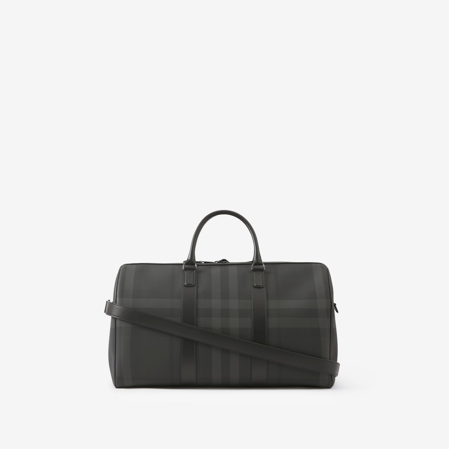 Boston Holdall in Charcoal - Men, Canvas | Burberry® Official