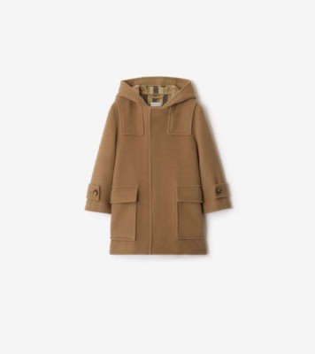 ウール ダッフルコート (アーカイブベージュ) | Burberry®公式サイト
