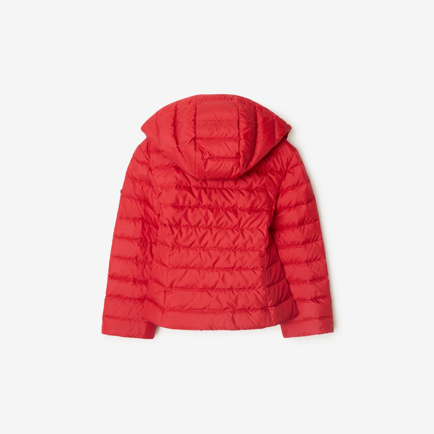 フーデッド ダウンジャケット (ポピーレッド) | Burberry®公式サイト