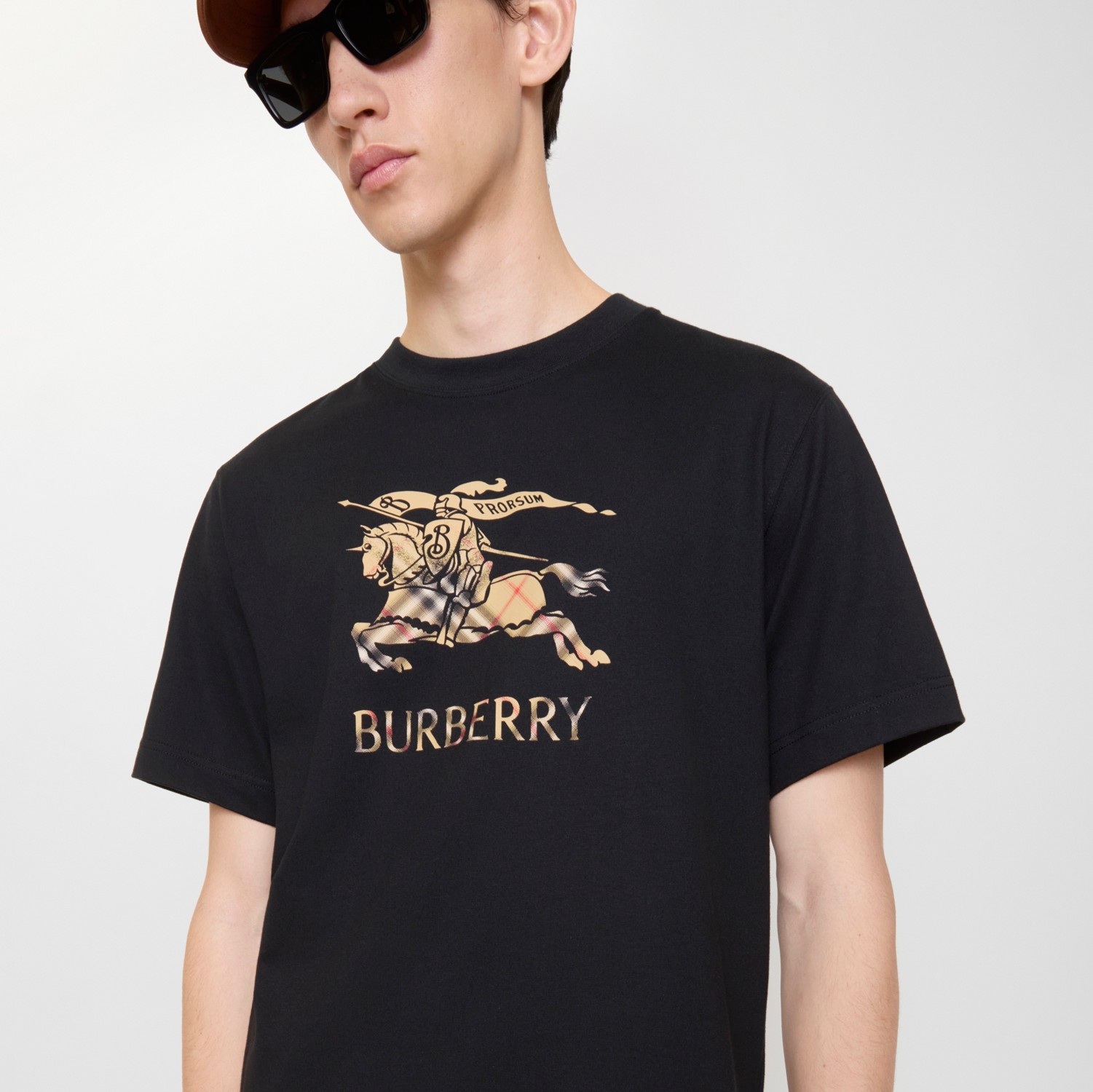 EKD Ombré Cotton T-shirt in Black - Men | Burberry® Official