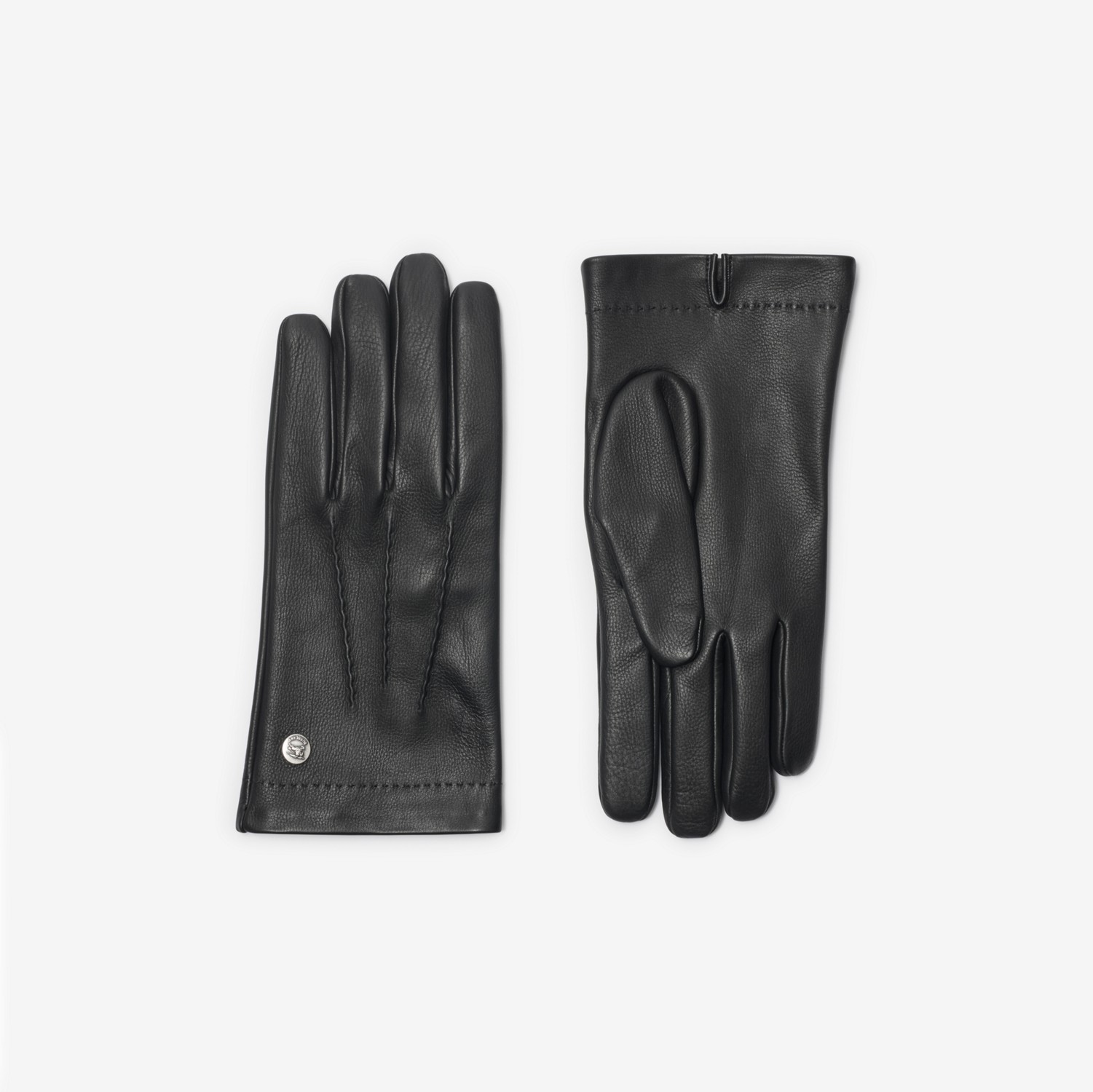 バーバリー革手袋お年玉値下げ❣️ レザーグローブ (ブラック