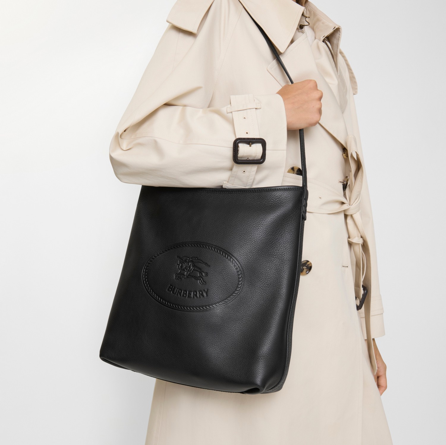 Small Highlands Shoulder Bag in Black - Women | Burberry® Official