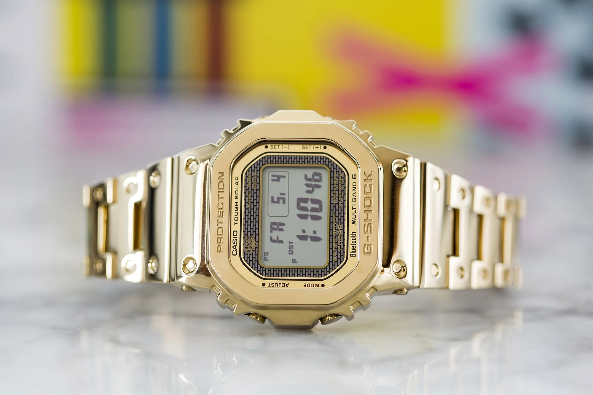 Gold Casio G-Shock GMW-B5000 Full Metal Review - Bloomberg