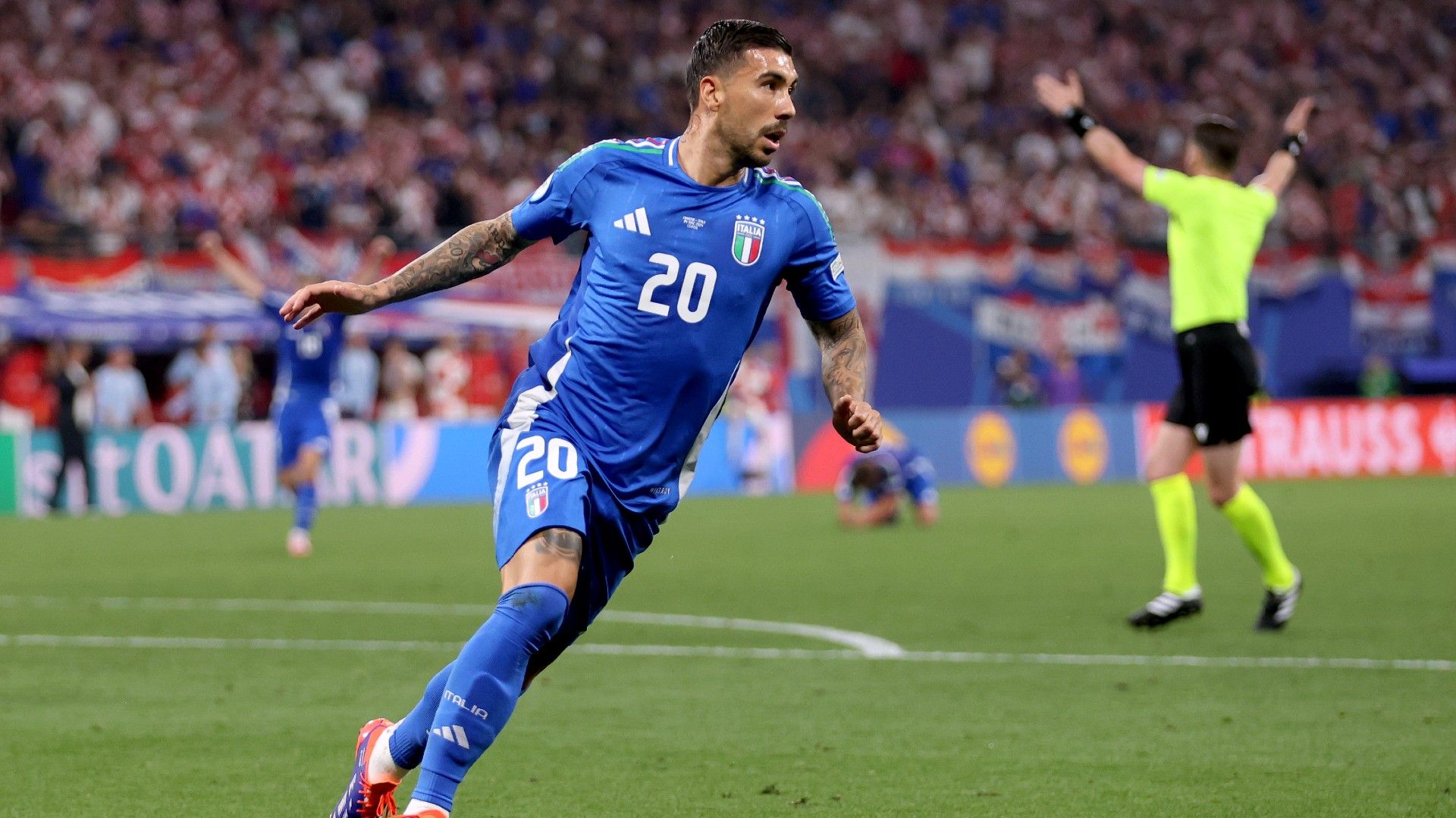 デル・ピエロ彷彿のゴール決めたイタリア代表FWザッカーニ「アレックス