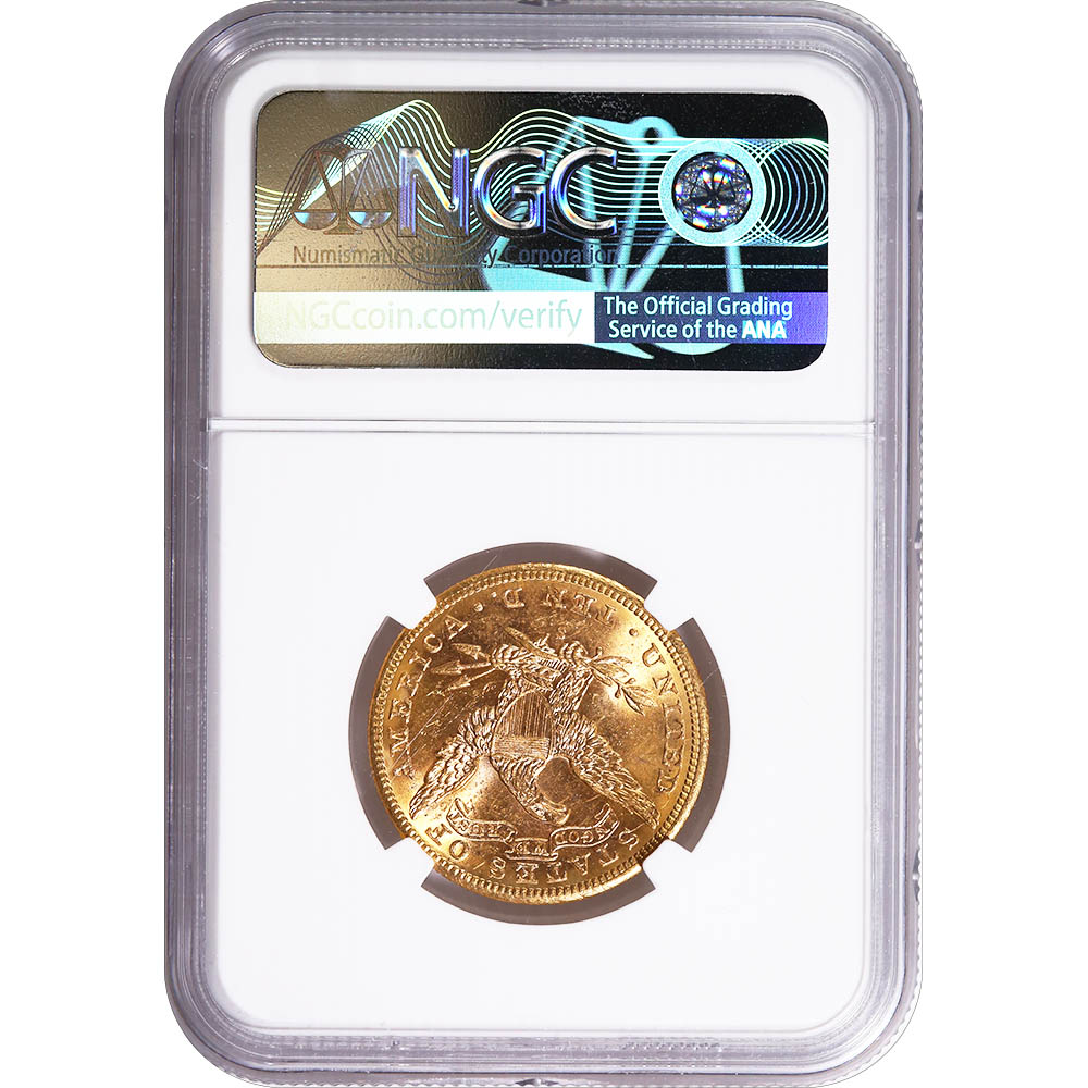 Certified $10 Gold Liberty 1901-S MS62 NGC - Golden Eagle Coins