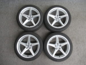 アウディ A5 スポーツバック 純正 18インチ アルミホイール タイヤ付き