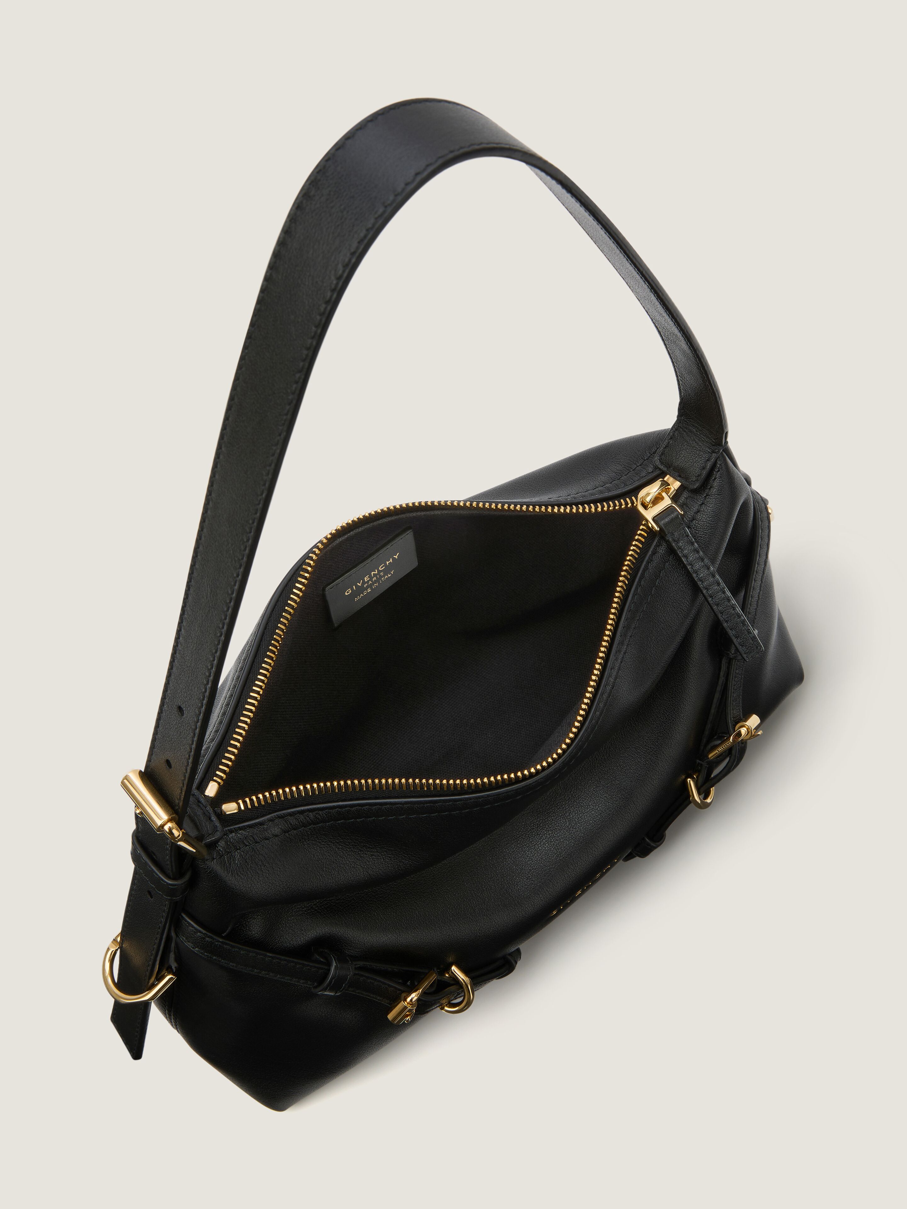 ヴォワイユー ミニ シャイニーレザー - ブラック BB514XB2AE-001