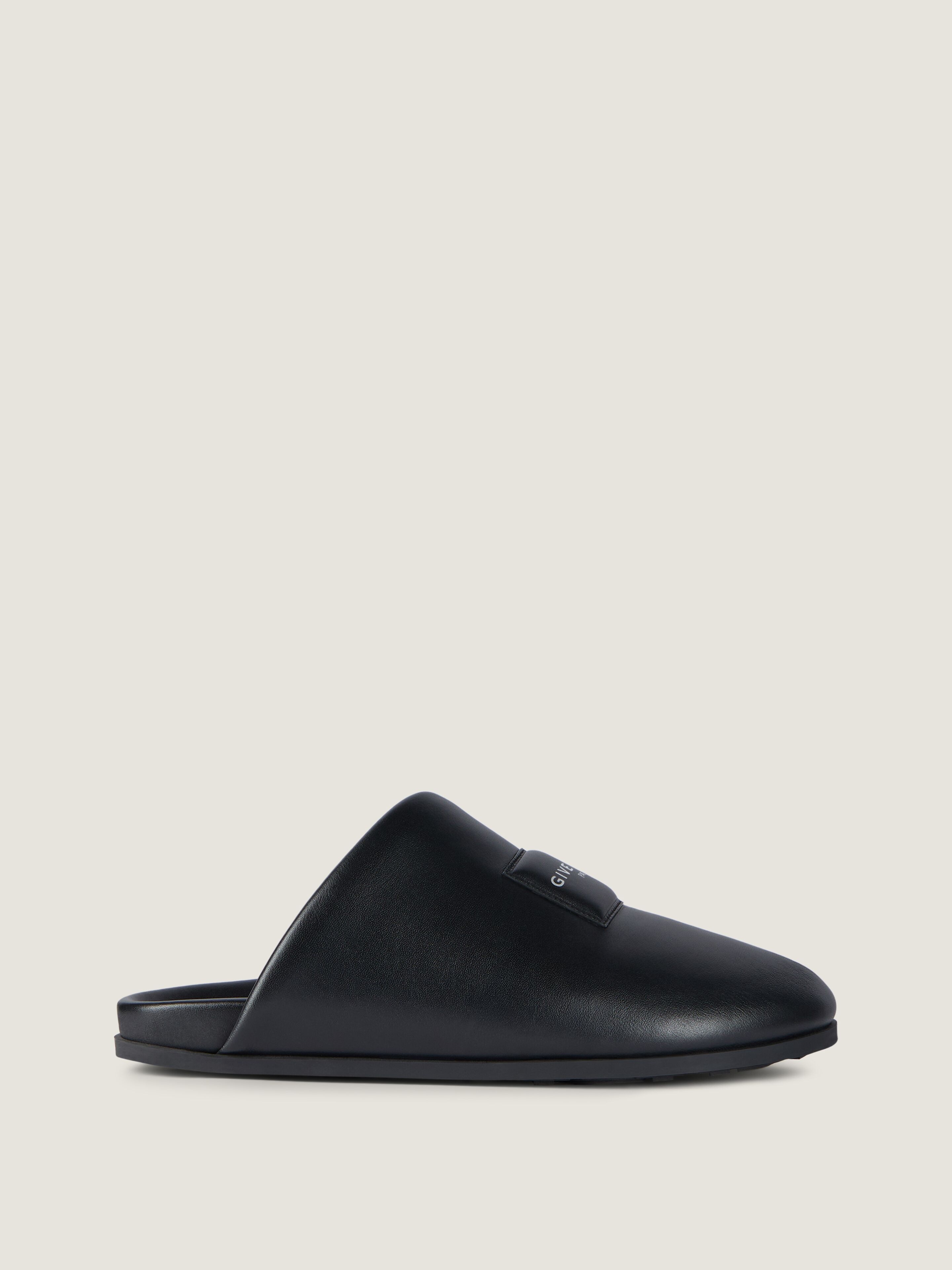 Puffy mules in nappa leather - black in - black - BH302NH1XM-001