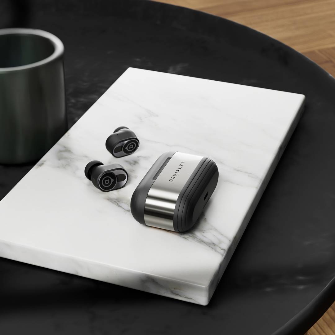 Devialet Gemini II Black - Luxury Wireless Earbuds