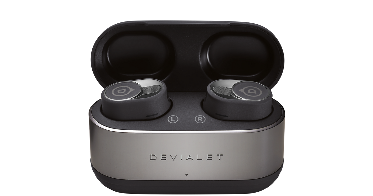 Devialet Gemini II Black - Luxury Wireless Earbuds