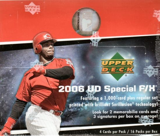 2006 Upper Deck Special F/X Baseball Hobby Box | DA Card World
