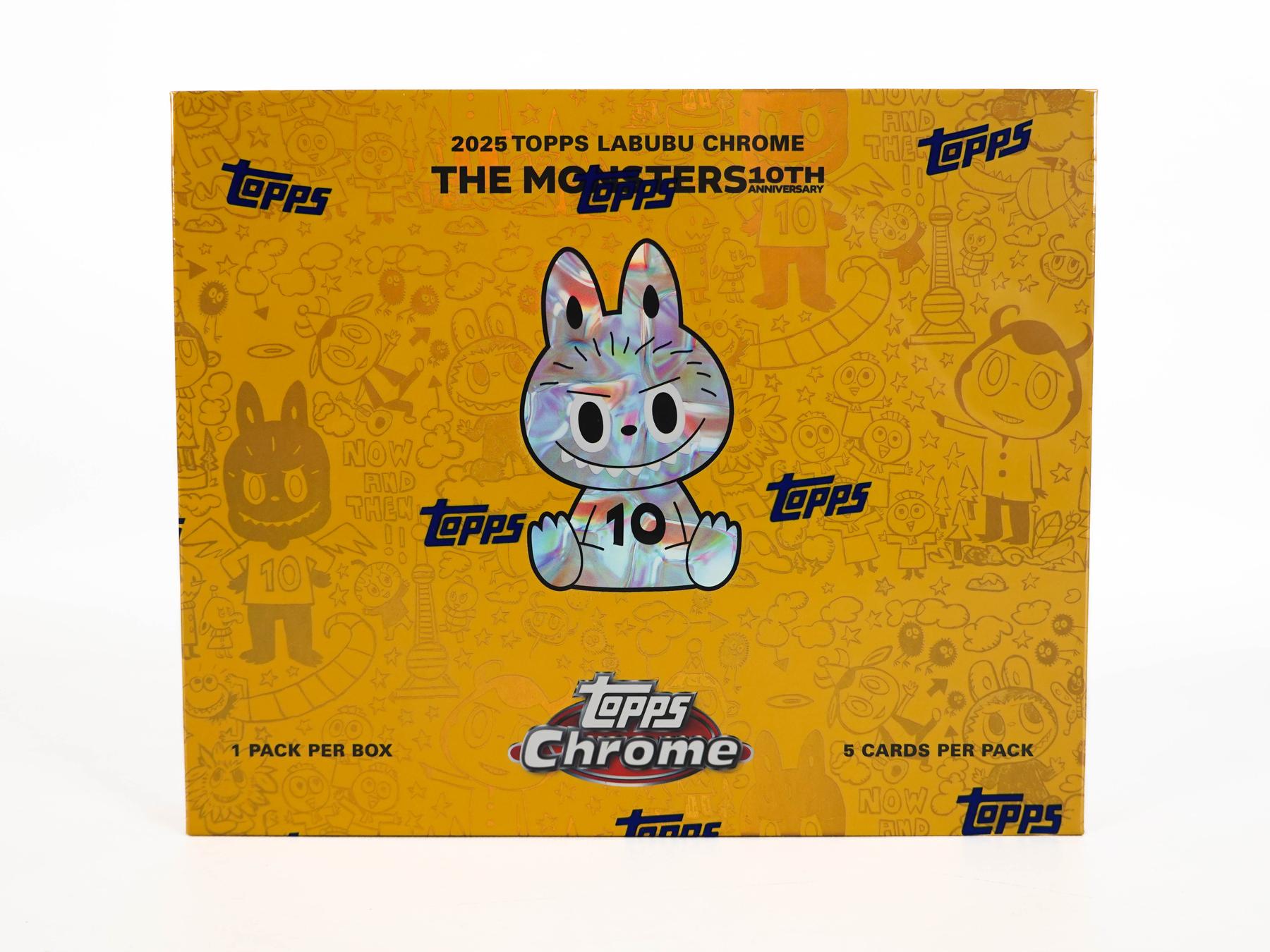 2025 Topps Labubu Chrome Box | DA Card World