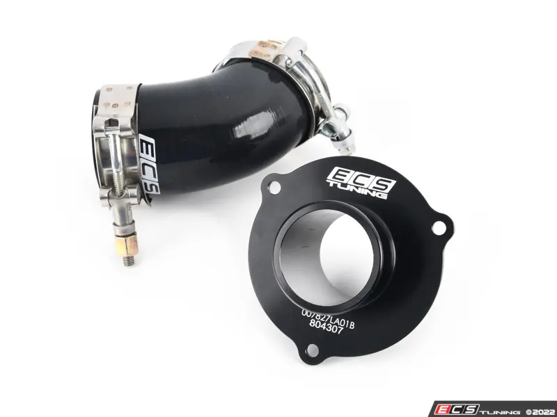 ECS - 007827la01-01KT - MK6 Golf R Turbo Muffler Delete Pipe Kit