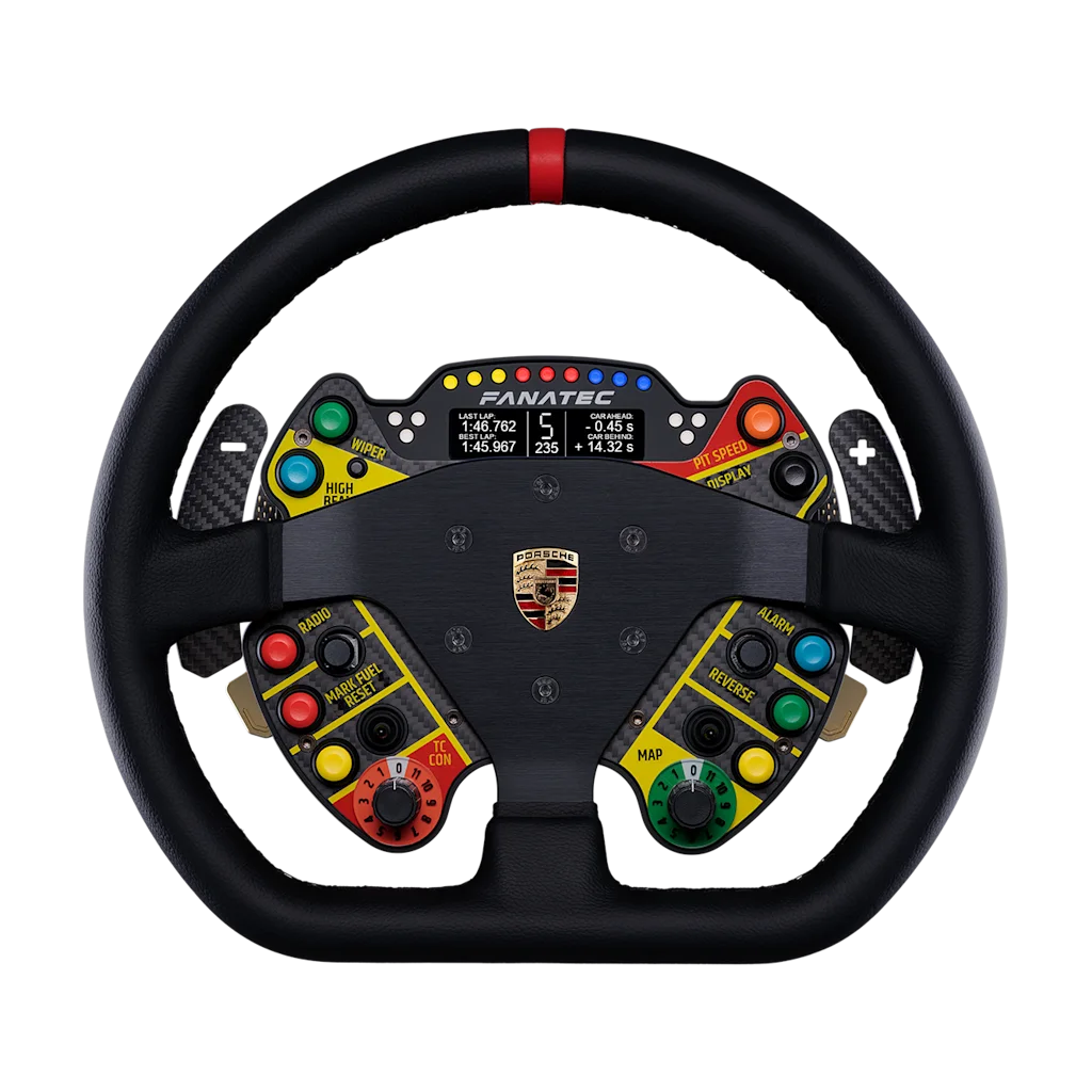 Podium Steering Wheel Porsche 911 GT3 R (Leather)