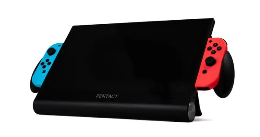 スイッチに特化した小型ディスプレイ！本体とジョイコンをセットして