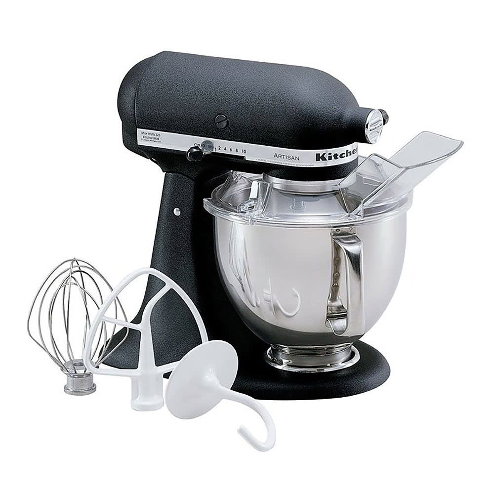 KitchenAid KSM150PSBK 10 Speed Stand Mixer w/ 5 qt Stainless Bowl