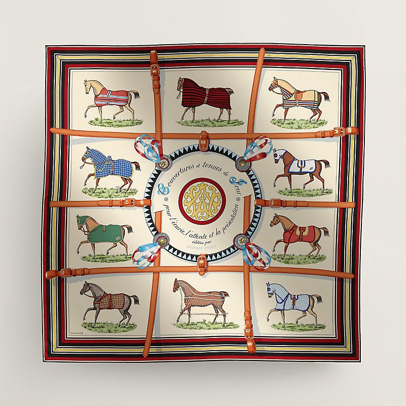 カレ 90 《馬着》 | Hermès - エルメス-公式サイト