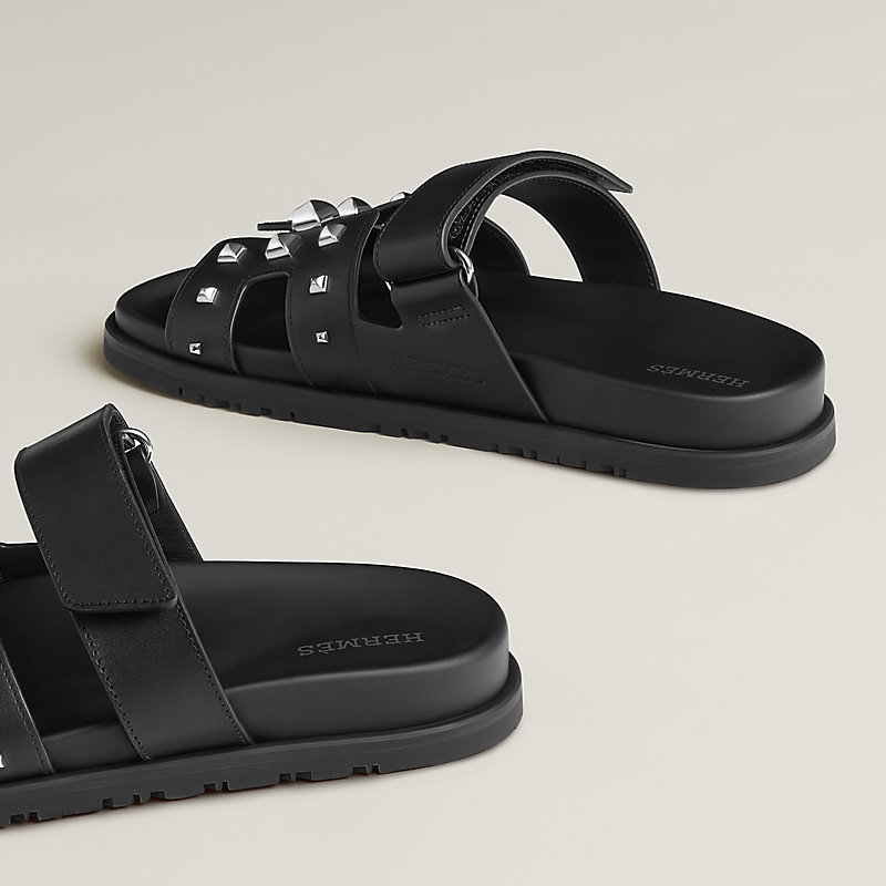 サンダル 《シプレ》 - ブラック | Hermès - エルメス-公式サイト