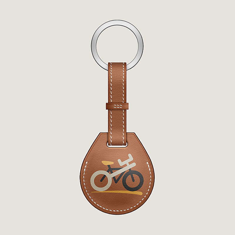 Apple AirTag Hermès key ring | Hermès Singapore