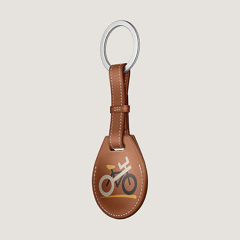 小物 hermes airtag key ring vert rousseau 小物 hermes airtag key
