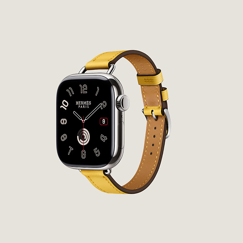 Band Apple Watch Hermès Single Tour 42 mm Attelage | Hermès USA