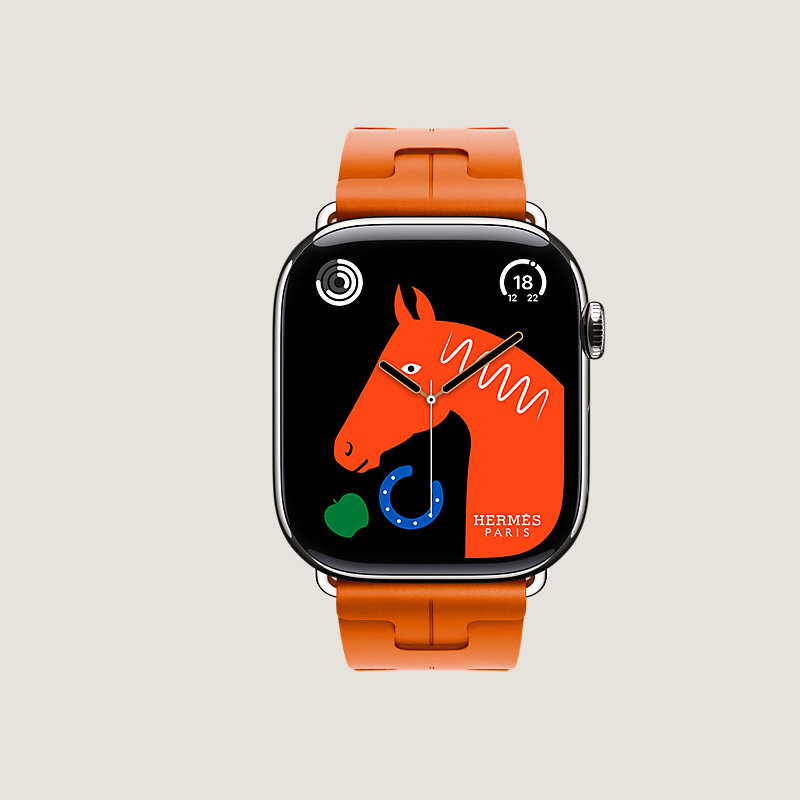 Series 11 ケース & Apple Watch Hermès シンプルトゥール 《キリム
