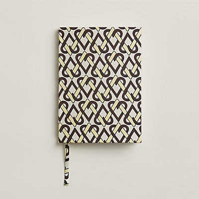 Faubourg blank notebook - Grey | Hermès Hong Kong SAR