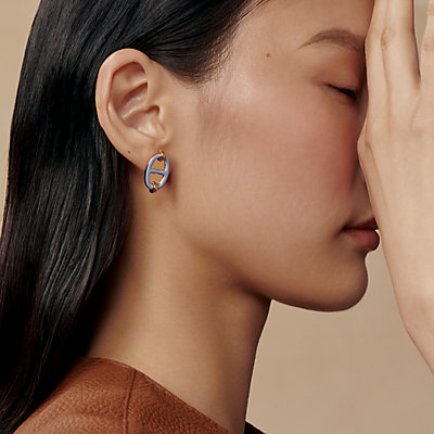 ブルー - レディス, ファッションジュエリー, ピアス | Hermès