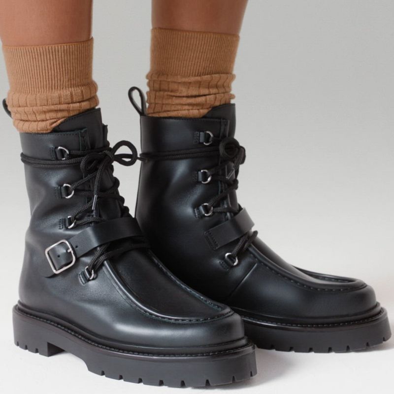 ショートブーツ 《ランド》 - ブラック | Hermès - エルメス-公式サイト