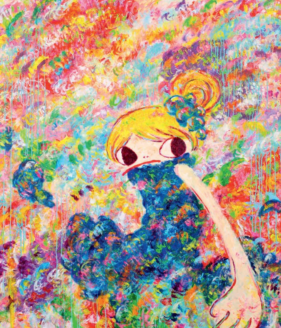 Ayako Rokkaku Fumble in colors, tiny discoveries by Gallery